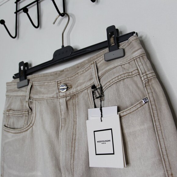 BNWT AW23 WOOYOUNGMI CARPENTER JEANS 48 - Picture 4 of 12